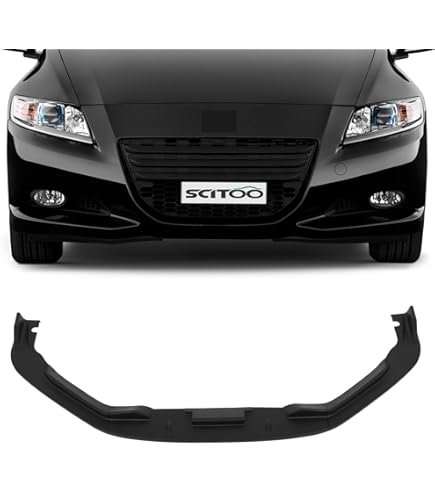 Amazon.com: SCITOO Matte Black Front Bumper Lip JP Style3pcs Fits